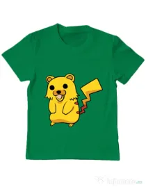 Tricou ADLER copil Pika Pika Verde mediu