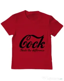 Tricou ADLER copil Taste the difference Rosu