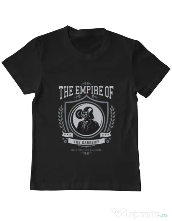 Tricou ADLER copil The Empire of Darkside Negru