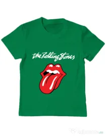 Tricou ADLER copil The Rolling Stones Verde mediu
