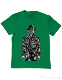 Tricou ADLER copil The son of grenade Verde mediu