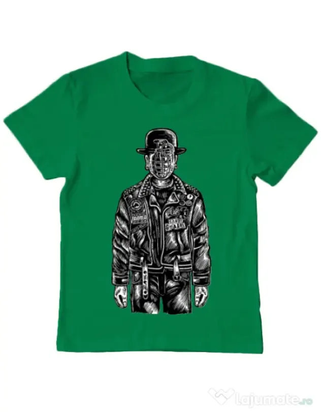 Tricou ADLER copil The son of grenade Verde mediu