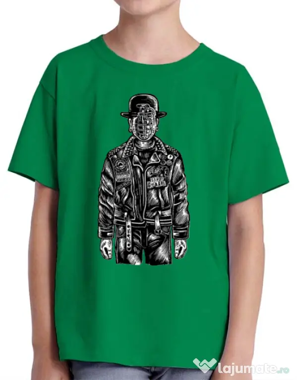 Tricou ADLER copil The son of grenade Verde mediu
