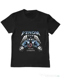 Tricou ADLER copil Venom gym Negru