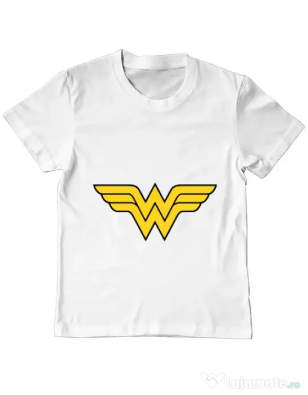 Tricou ADLER copil Wonder woman Alb