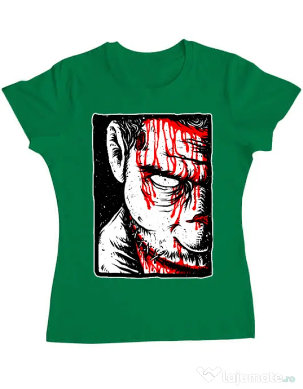 Tricou ADLER dama Zomblood Verde mediu