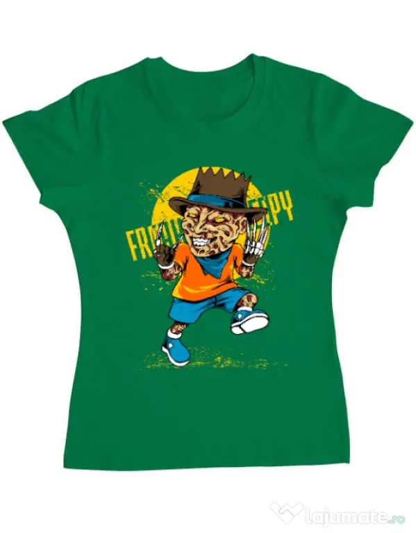 Tricou ADLER dama The nightmare Verde mediu