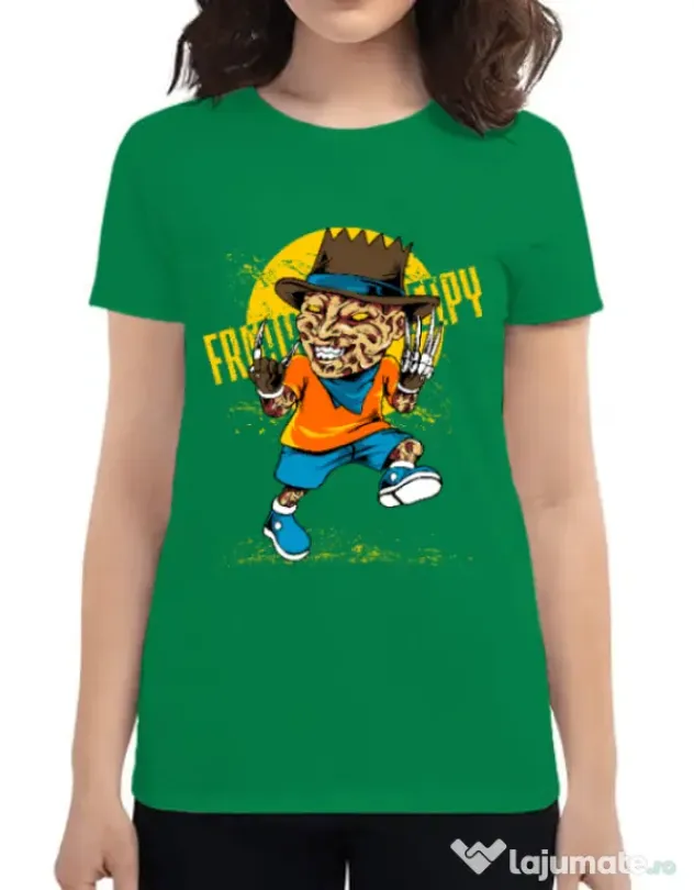 Tricou ADLER dama The nightmare Verde mediu