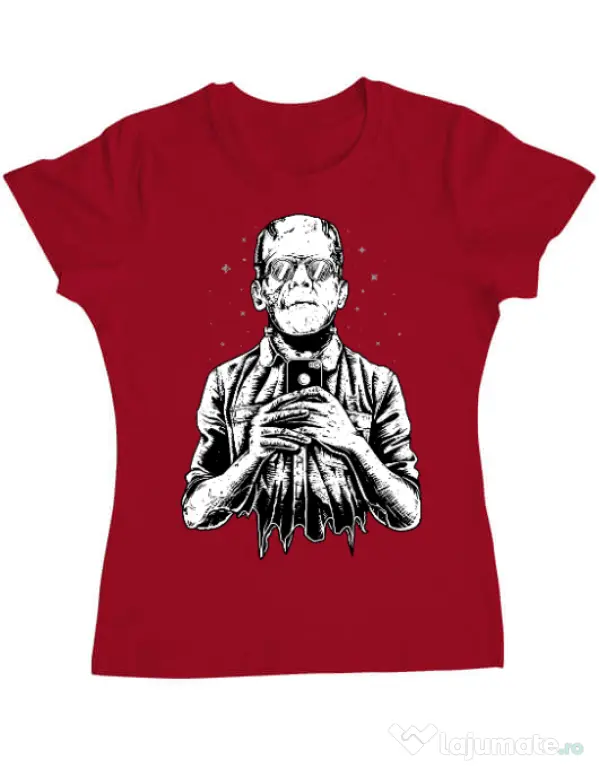 Tricou ADLER dama Franselfiestein Rosu