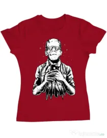 Tricou ADLER dama Franselfiestein Rosu