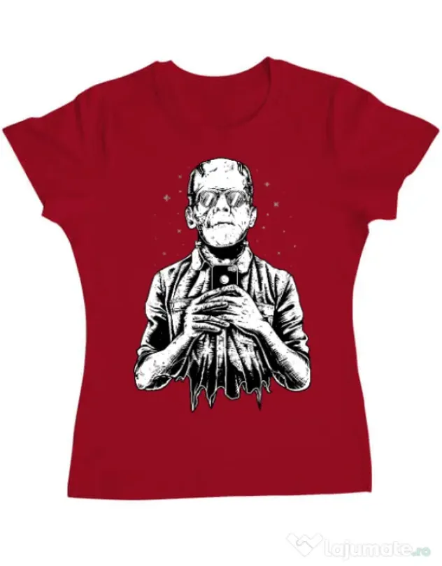 Tricou ADLER dama Franselfiestein Rosu