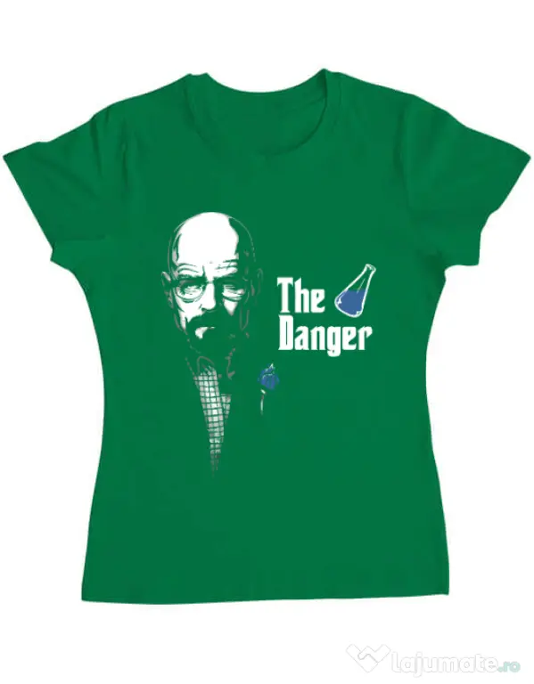 Tricou ADLER dama Tricou The danger Verde mediu