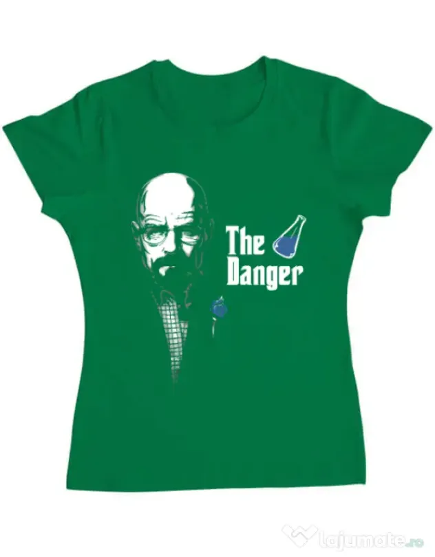 Tricou ADLER dama Tricou The danger Verde mediu