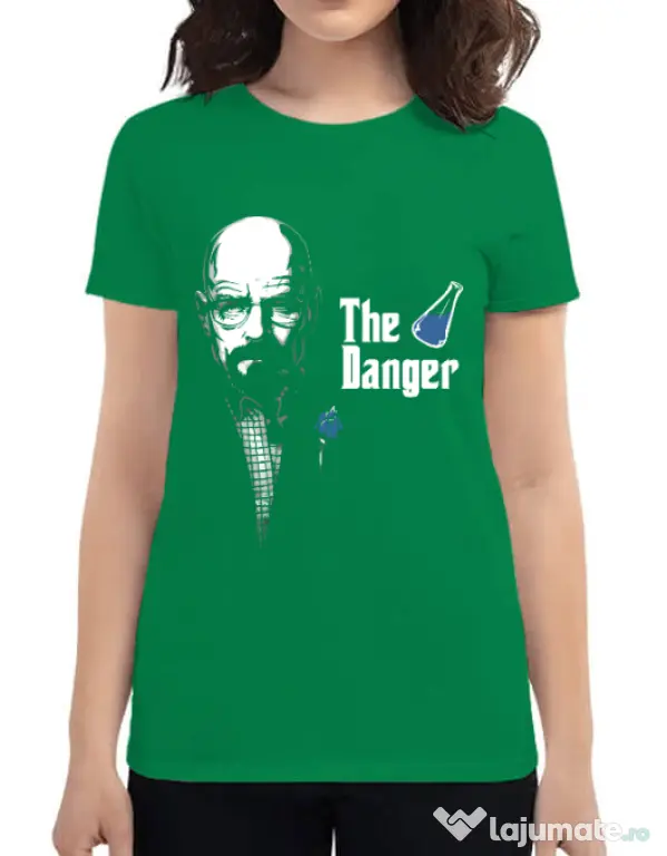 Tricou ADLER dama Tricou The danger Verde mediu
