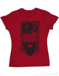 Tricou ADLER dama Swag Rosu