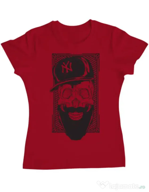 Tricou ADLER dama Swag Rosu