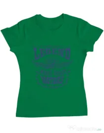 Tricou ADLER dama West coast motors Verde mediu