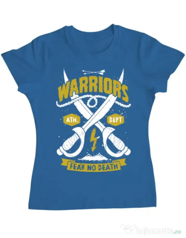 Tricou ADLER dama Warriors Albastru azuriu