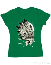Tricou ADLER dama Conquerors Verde mediu