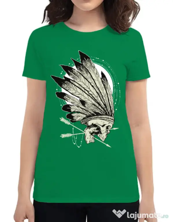 Tricou ADLER dama Conquerors Verde mediu