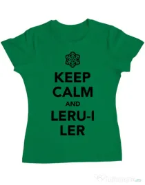 Tricou ADLER dama Ler Verde mediu