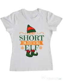 Tricou ADLER dama Tall Elf Alb
