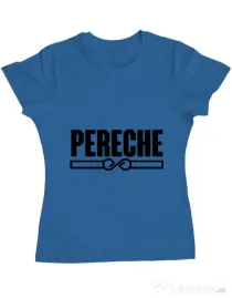 Tricou ADLER dama Pereche Albastru azuriu