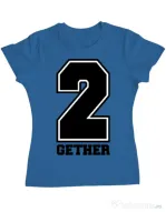 Tricou ADLER dama Together Albastru azuriu