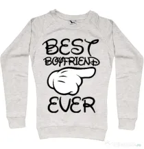 Bluza ADLER dama Best boyfriend ever Migdala melanj