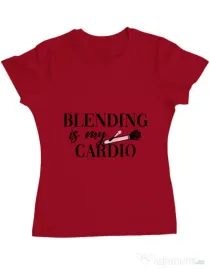 Tricou ADLER dama Blending Rosu