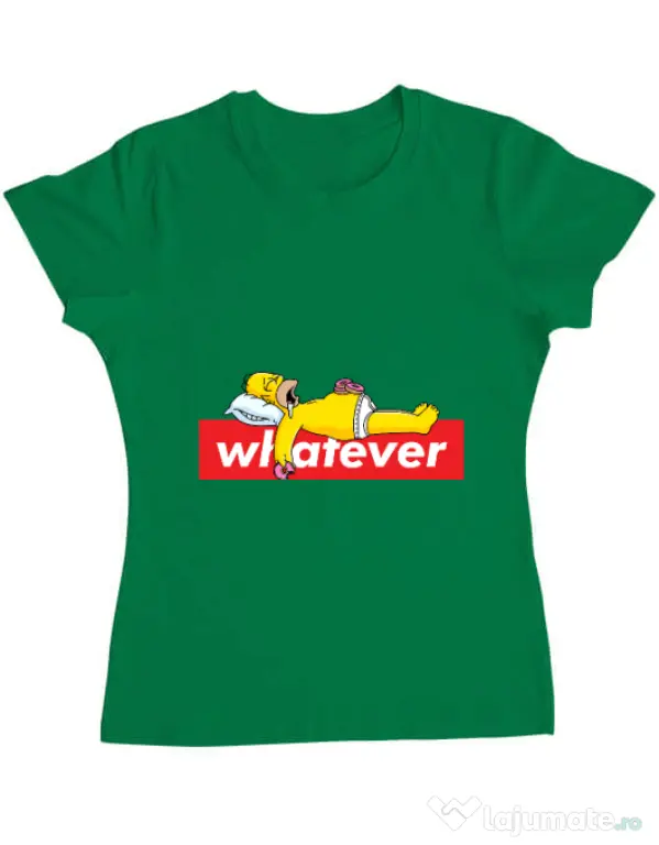 Tricou ADLER dama Whatever Verde mediu