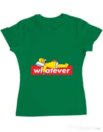 Tricou ADLER dama Whatever Verde mediu