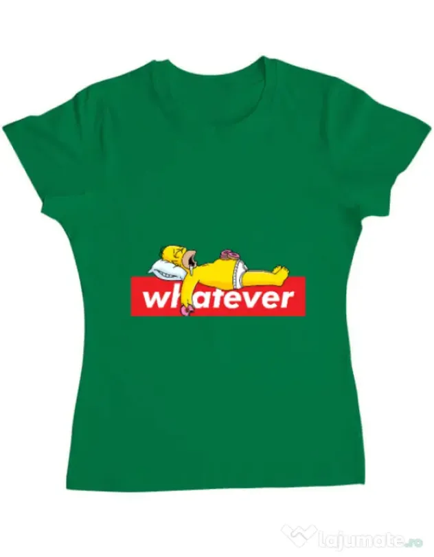 Tricou ADLER dama Whatever Verde mediu