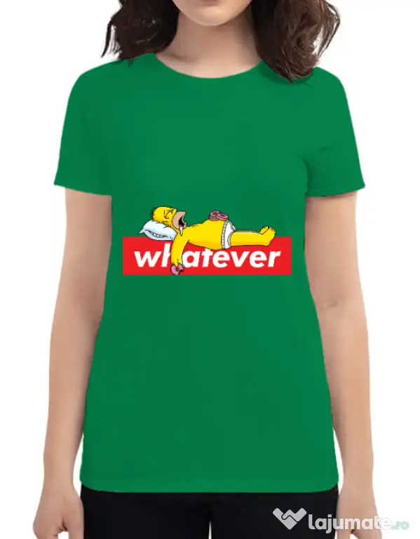 Tricou ADLER dama Whatever Verde mediu