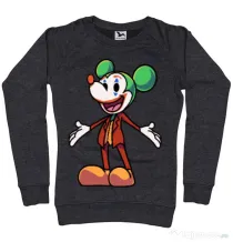 Bluza ADLER dama Joker Mouse Negru melanj