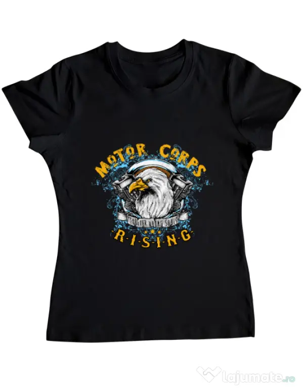 Tricou ADLER dama Eagle Negru