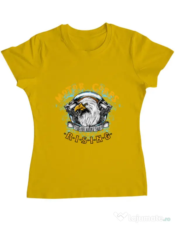 Tricou ADLER dama Eagle Galben