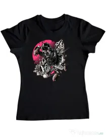 Tricou ADLER dama Father attack Negru