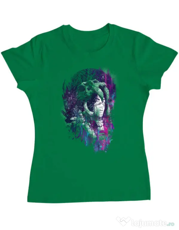 Tricou ADLER dama Shaman Verde mediu