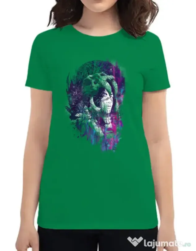 Tricou ADLER dama Shaman Verde mediu