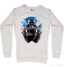 Bluza ADLER dama Graffiti gas mask Migdala melanj