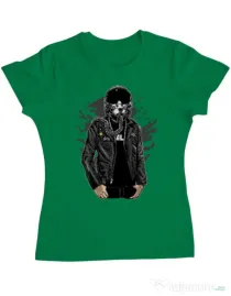 Tricou ADLER dama Sky fighter Verde mediu