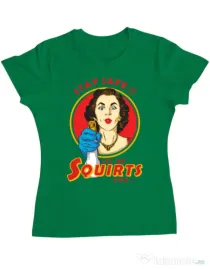 Tricou ADLER dama Squirts Verde mediu