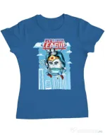 Tricou ADLER dama Cleaning league gel Albastru azuriu