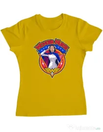 Tricou ADLER dama Wonder nurse Galben
