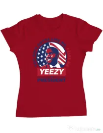 Tricou ADLER dama I like me Rosu