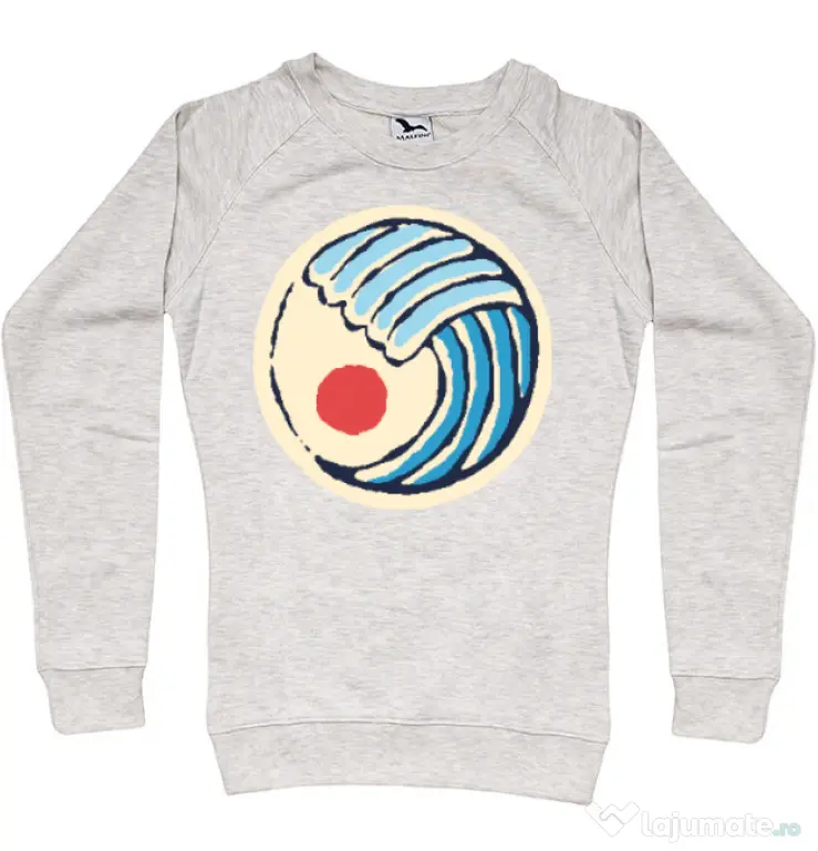 Bluza ADLER dama Great wave Migdala melanj