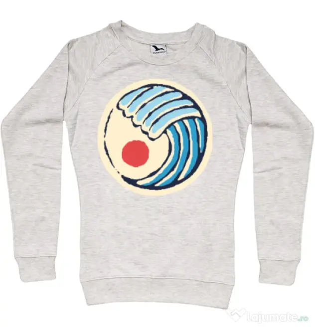 Bluza ADLER dama Great wave Migdala melanj