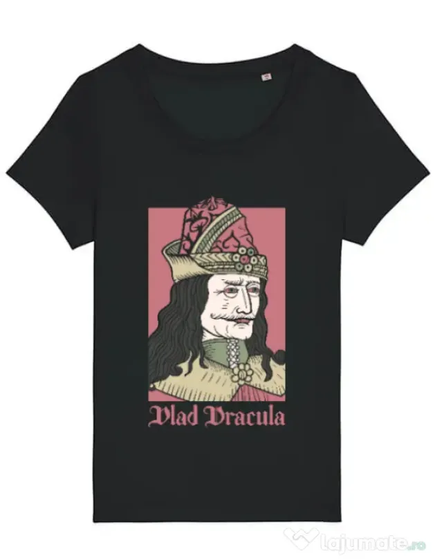 Tricou STANLEY STELLA dama Vlad Dracula Negru