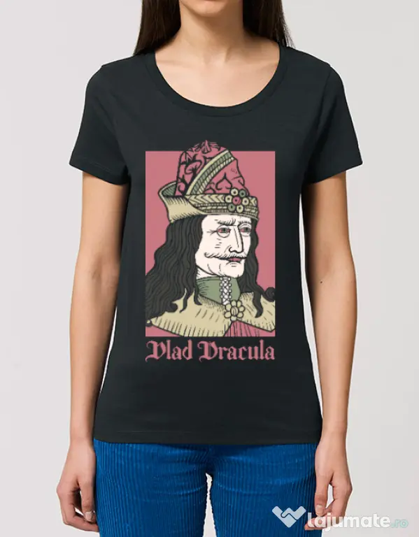 Tricou STANLEY STELLA dama Vlad Dracula Negru